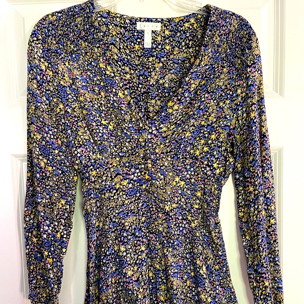 Cute bohemian floral top
